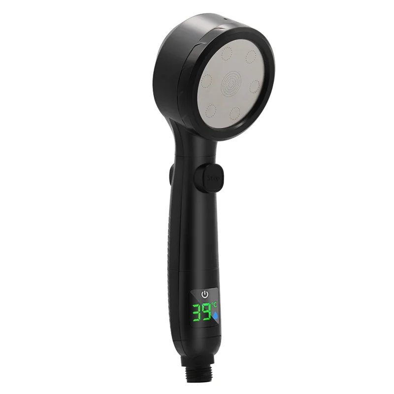 

Душевая насадка, водосберегающая насадка для тропического душа, 4-модельная насадка для душа с цифровым дисплеем температуры-B61B