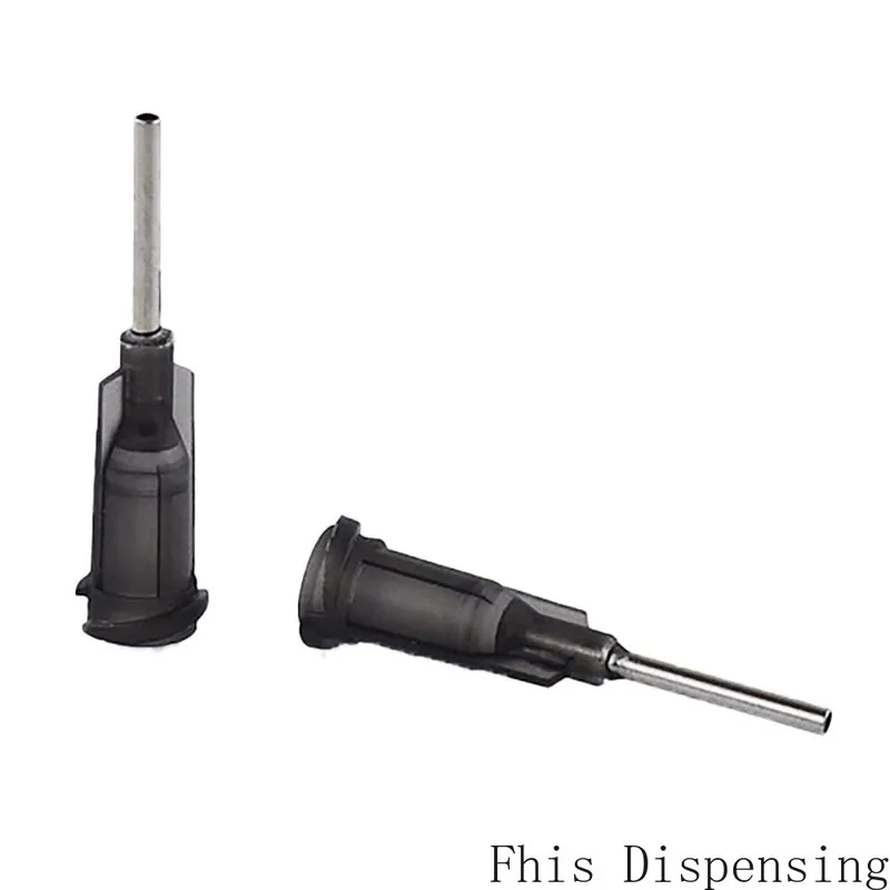 16G 1/2 Inch W/ISO Standard Precision Passivated S.S Dispense Tip with PP Safetylok Hub Glue Needle Pack of 1000