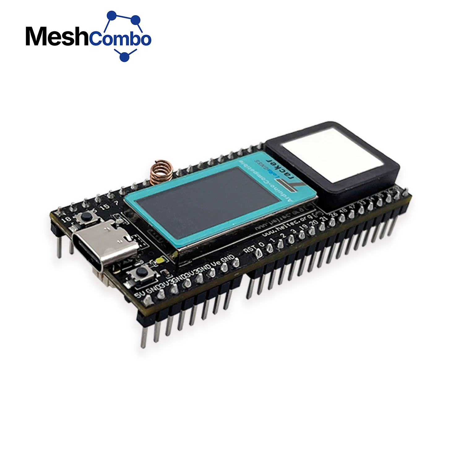 meshtastic-esp32-lora-heltec-wireless-tracker-l1-l5-l2-wi-fi-ble-gps-compatibile-con-arduino-per-il-monitoraggio-degli-animali-domestici-auto-fitness