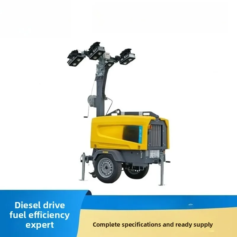 7.5M Vertical Manual Light Emitting Diode Emergency Lighting Vehicle