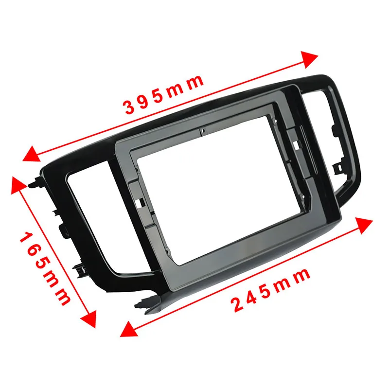 10.1 Inch Car Fascia Trim Kits For HONDA Odyssey 2015-2018 Double Din Dvd Fascias Audio Fitting Adaptor Frame Panel In-dash