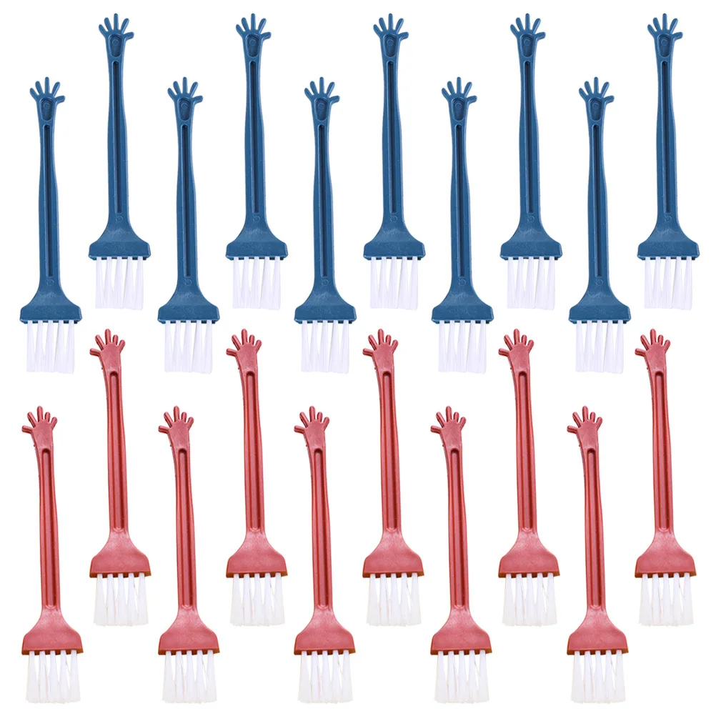 

40Pcs Keyboard Cleaning Brush -Finger Design Durable PP Bristles Portable Computer Cleaner Dust Removal Tool Digital