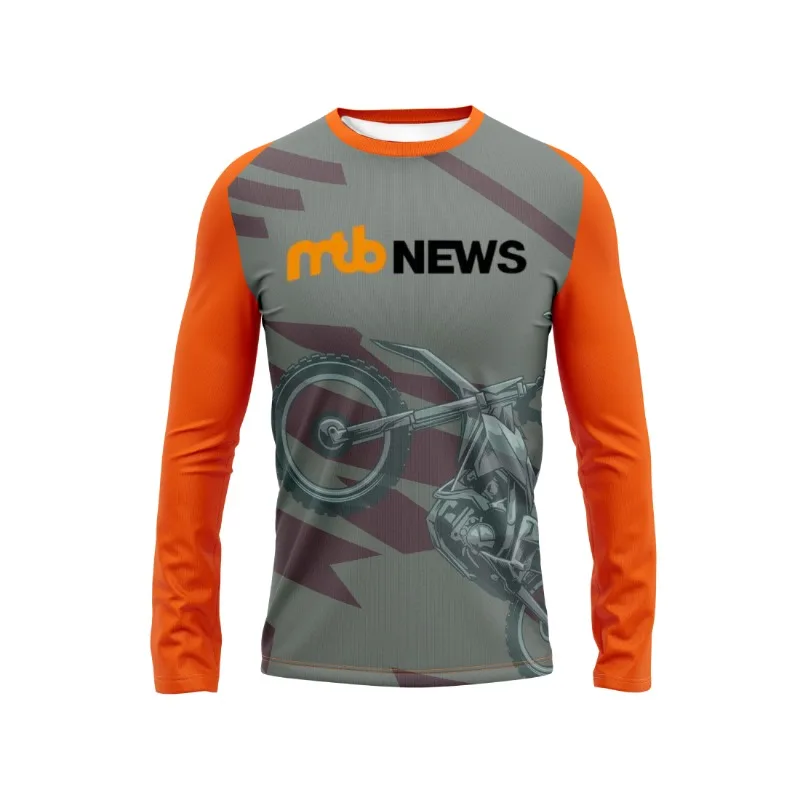

2026 Fashion Sports Cycling Long Sleeve, Racing Racing Printed Long Sleeve Sportswear, Off Road Sunscreen Cycling Clothing