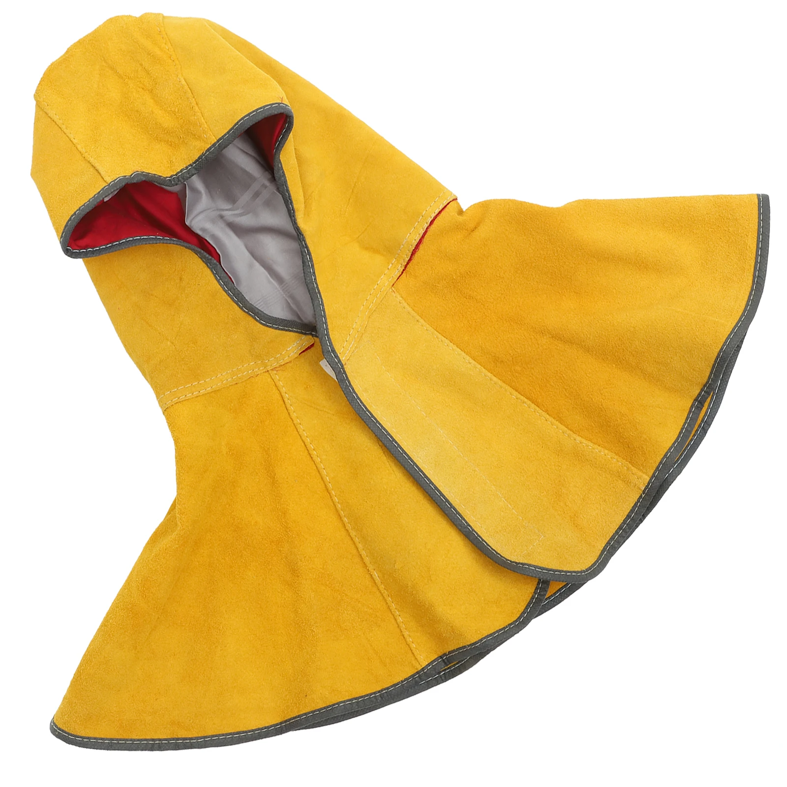 

Welding Heat Resistant Cowhide Welder Hats Hood Cover Protection Anti Spark Scald Proof Thermal