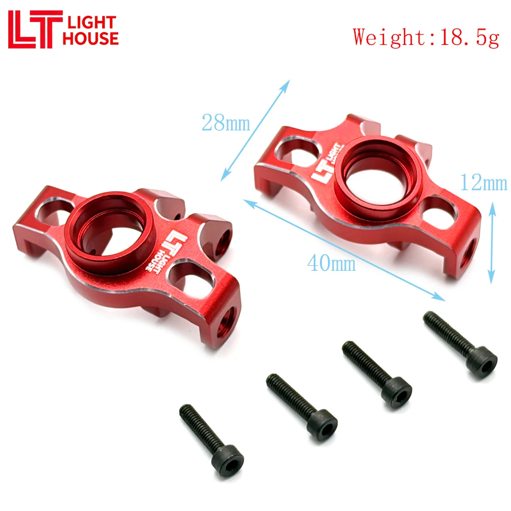 

LIGHT HOUSE Aluminum Front Hub/Knuckle Arm For ARRMA 1/18 MOJAVE Upgrade Parts 2pcs
