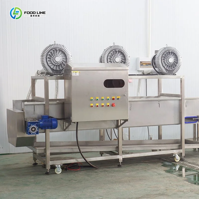 Custom Corn Air Drying & Washing Machine Sweet Corn Processing Line Equipment
