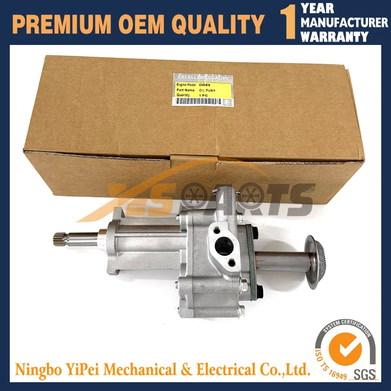 DB58 DB58T Oil Pump 400915-00011A for Doosan Daewoo Engine DX220A