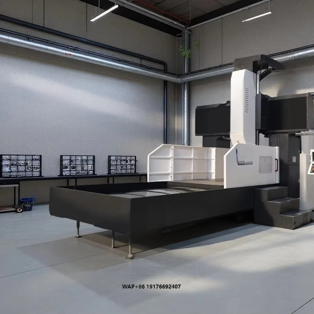 Tongbang XK22545 Heavy Duty 3 Axis CNC Gantry Milling Machine Aluminum  Components Automatic Tool Changer