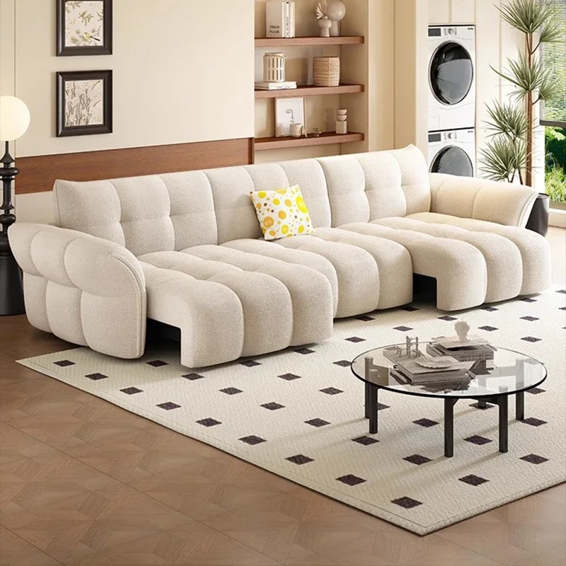 Designer Floor Love Seat Living Room Sofas Lounge White Gaming Living Room Sofas Comfortable Sillon Cama Ornaments Home Decor