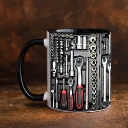 1pc Dad‘s Tool Box coffee mug creative ceramic cup boy father birthday home beer cup boy firend home tea mug