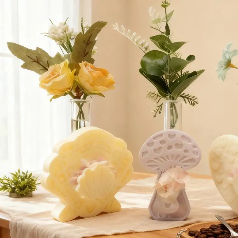 Easy Demold Silicone Mold For Flower Vase And Making Jewelry Mould