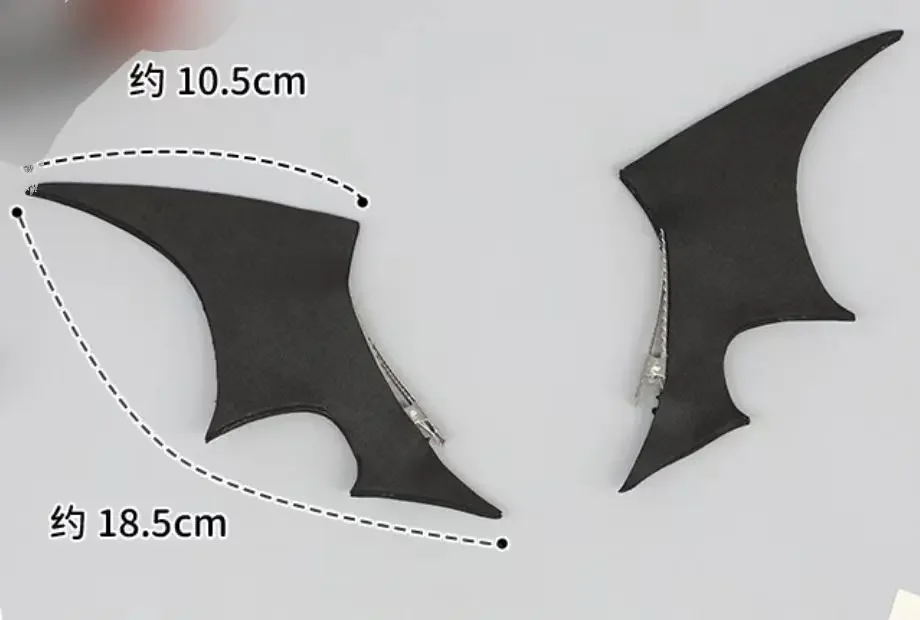 Bat Hair Clip Large Wing Hair Clip Halloween Devil Gothic Cosplay Headpiece 2025
