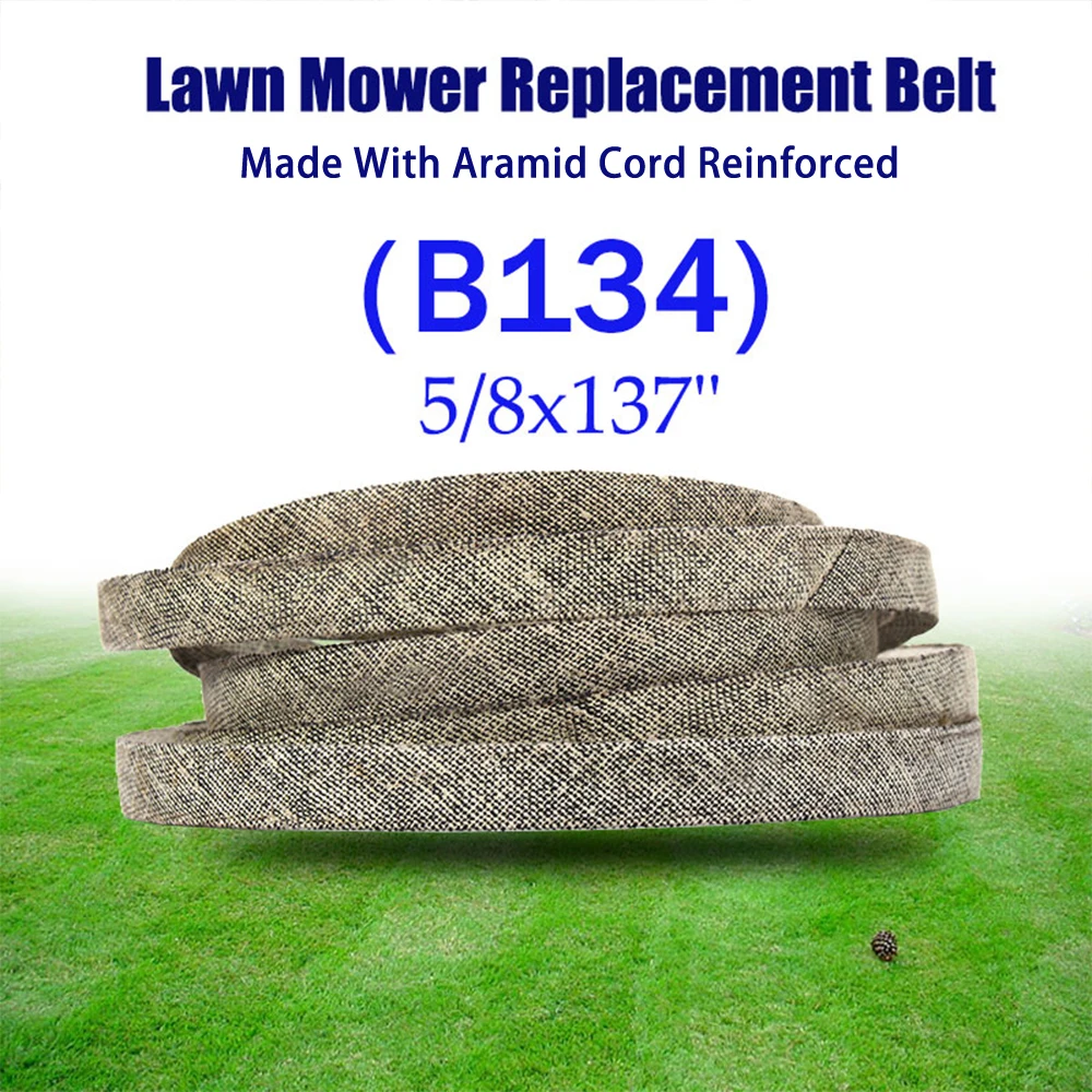 5/8 x 137 Inch Deck Belt Aramid Cord Replaces 483741 197242 for Scag Husqvarna Craftsman