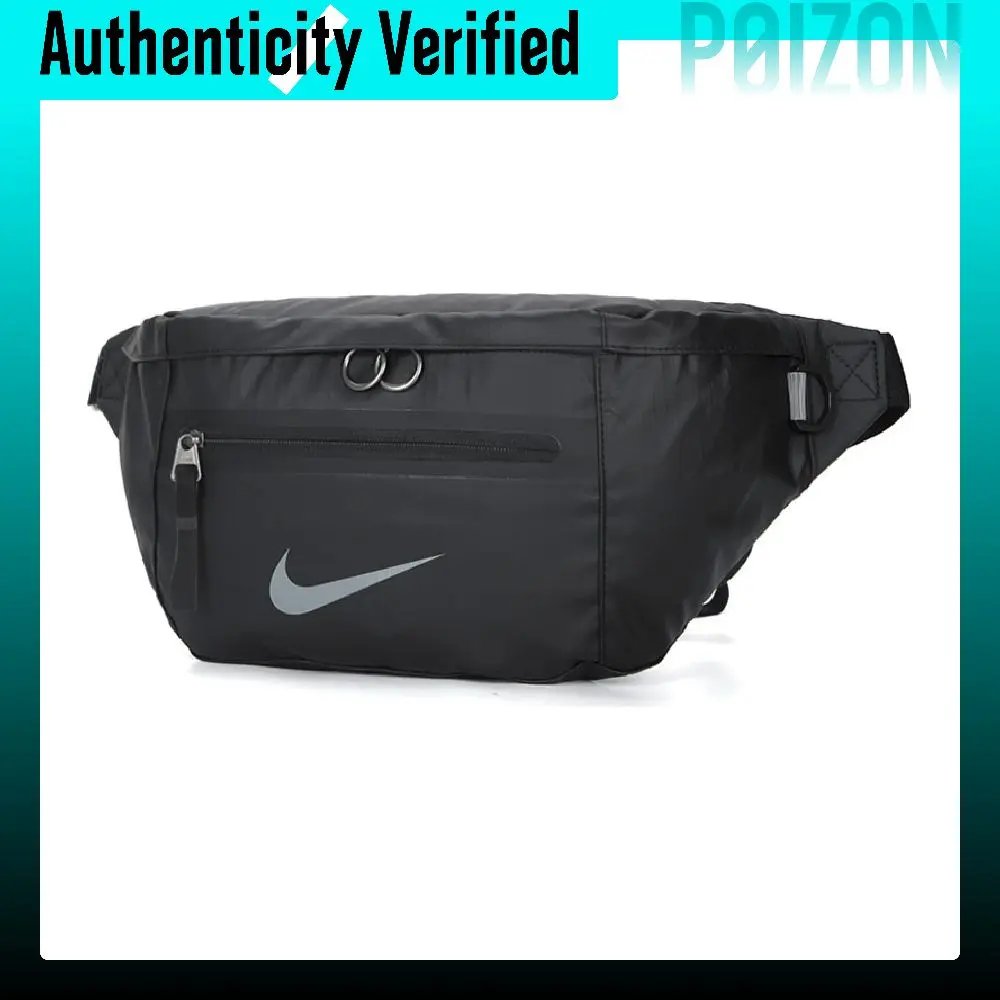 Nike Fabric Shoulder Bag, Crossbody Bag, Fanny Pack Unisex Black DO7956-010