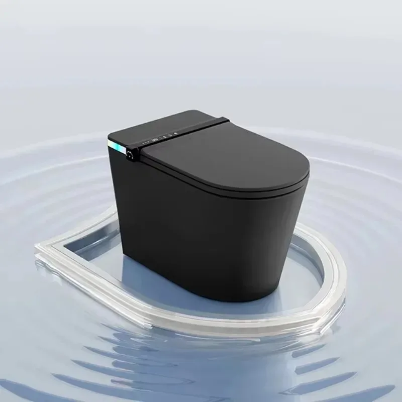 

S002 Hot Sale Floor Mounted ADA Automatic Flushing Commode Toilet Bowl Electric Rimless Wc Smart Toilet