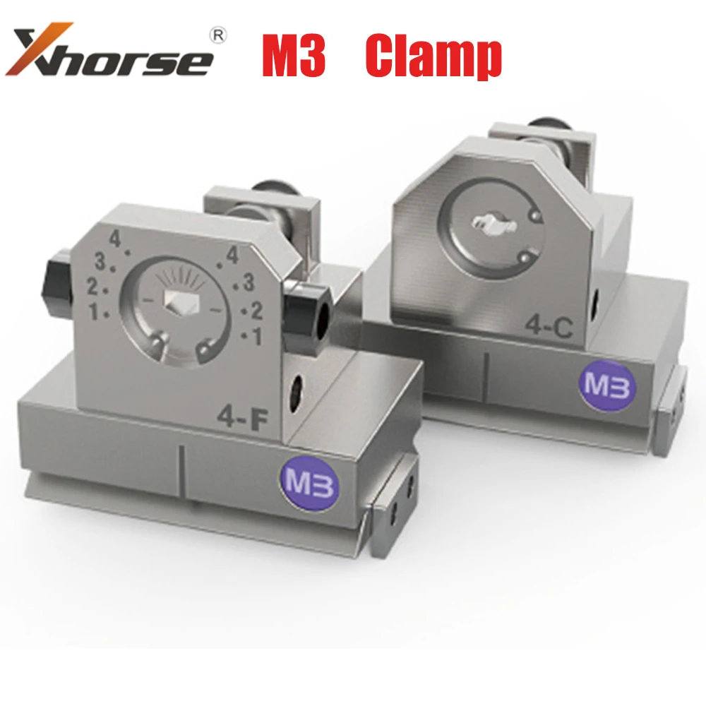 Xhorse Klem M3 Armatuur voor Ford FO21 M4 Klem voor Huis Sleutels M1 M2 M5 Klem voor XC-MINI/Mini Plus II/XP005/XP005L XC002 Klem