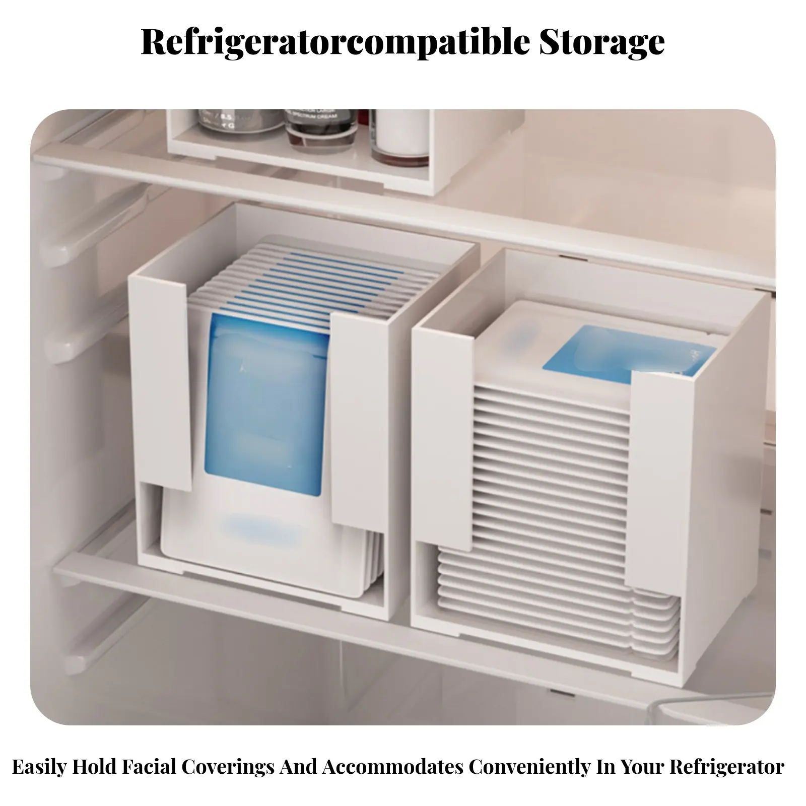 

Facial Sheet Dispenser Dispenser Large Capacity Cosmetic Organizer Versatile Versatile Placement for Women, Home Organizers