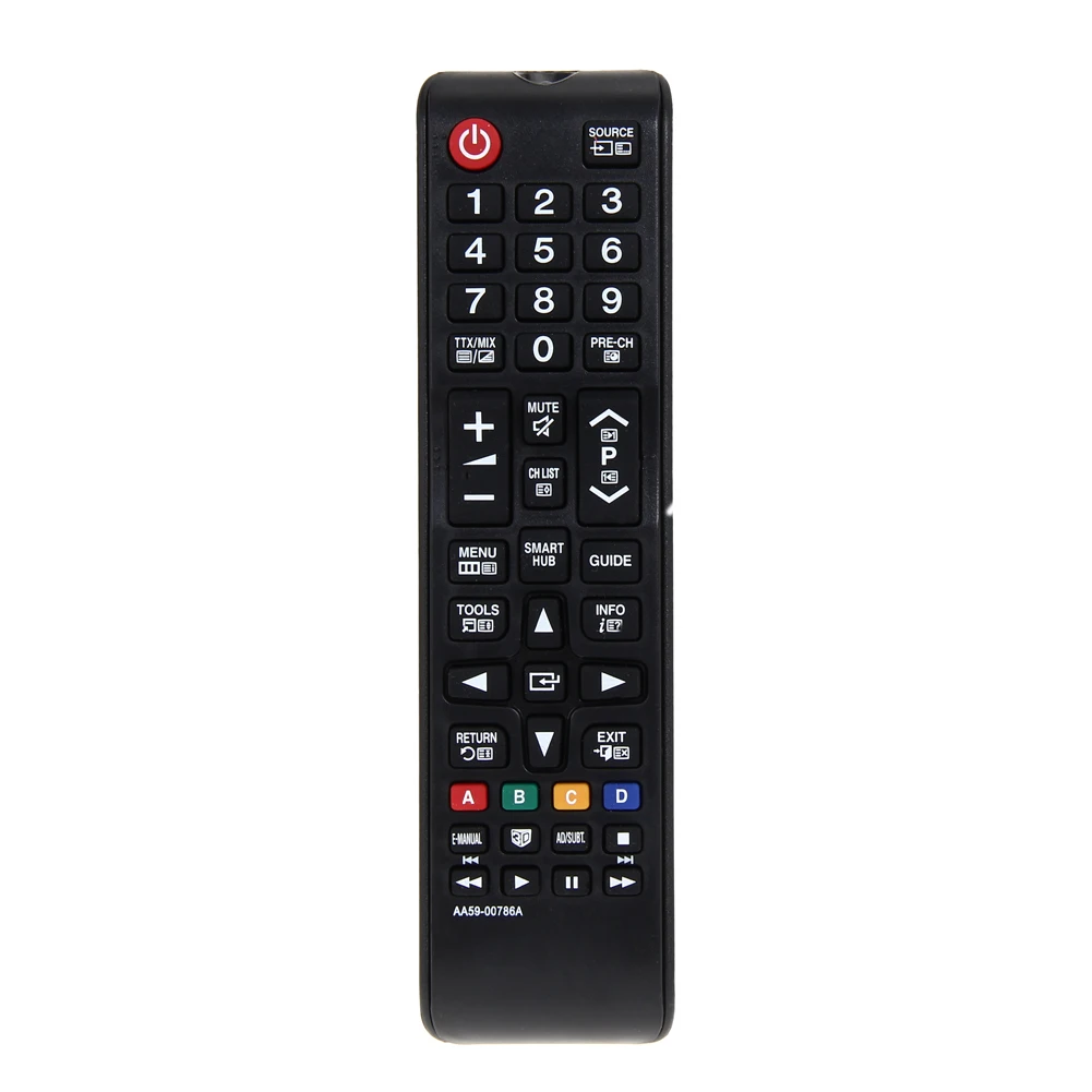 Plastic TV Remote Control Controller Battery Powered Television TV Remote Control Replacement Parts for Samsung LED AA59-00786A