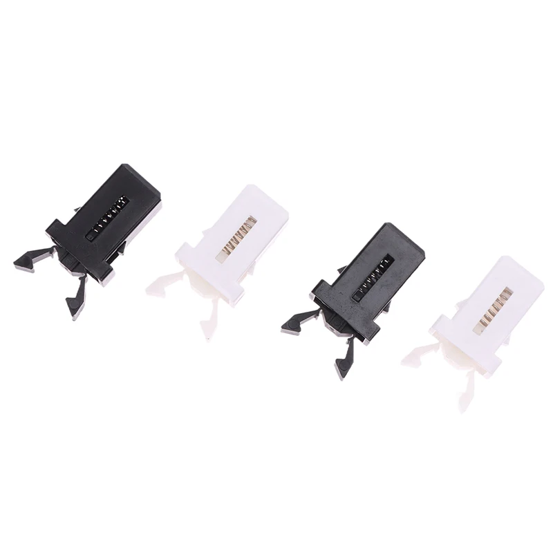 10pcs Door Lock Switch Trash Can Spring Buckle Press Type Self Locking Buckle Car Glasses Box