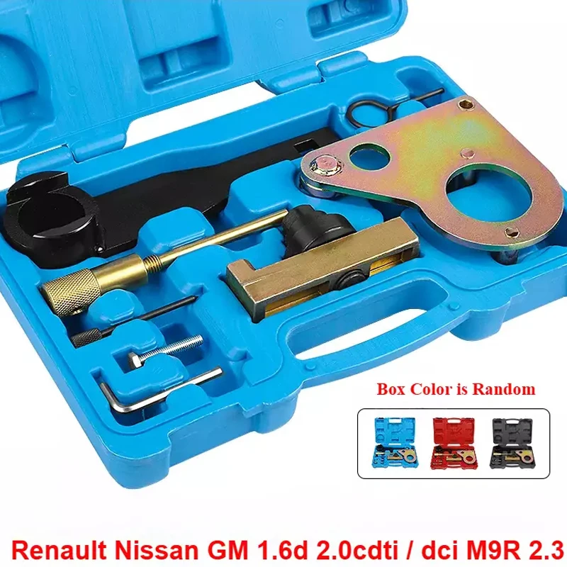 

Набор инструментов для синхронизации дизельного двигателя, набор инструментов для блокировки распределительного вала для Renault Nissan GM 1,6/2,0/M9R 2,3 Benz OM626