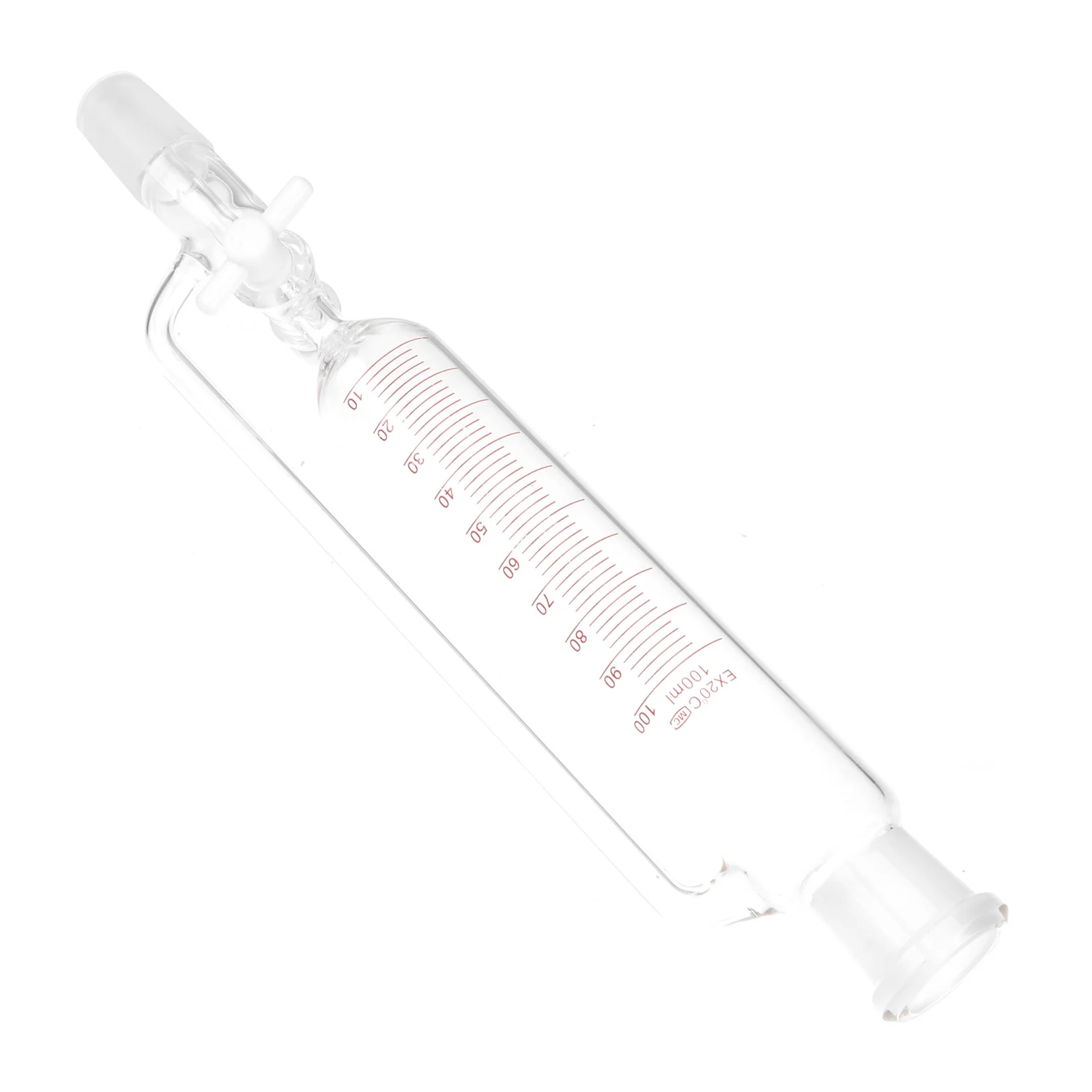 

Small Funnel Distiller Device Experimental Separatory Cylindrical Separation Liquid