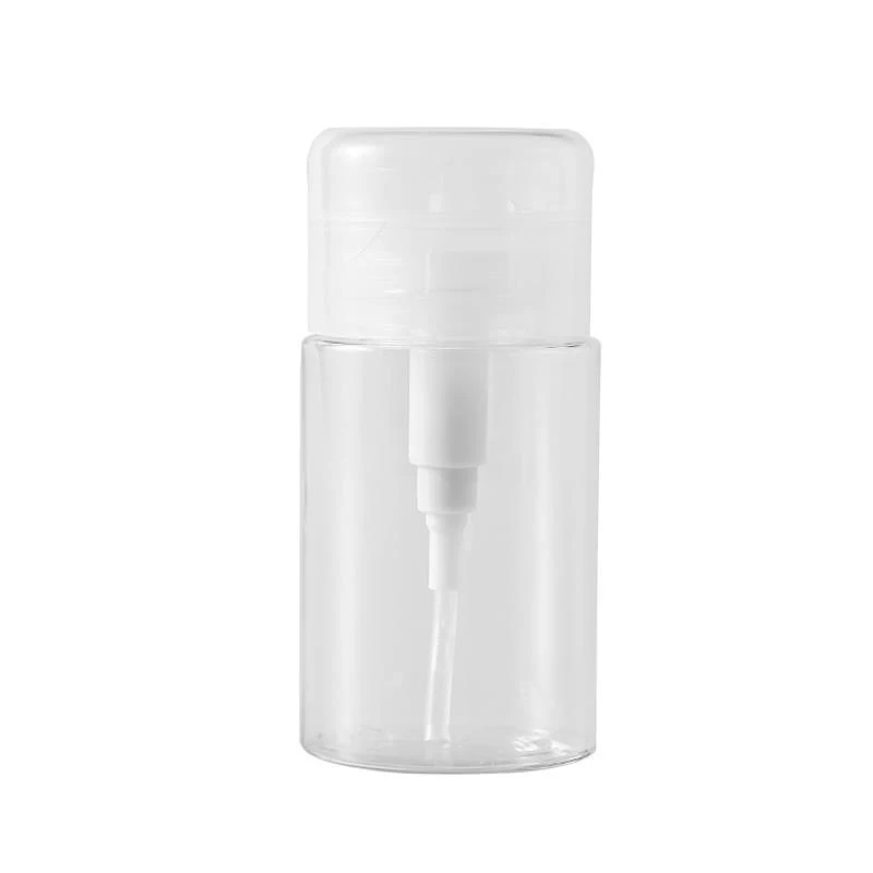 120Ml Navulbare Lege Pers Draagbare Fles Nagellak Doorzichtige Dispenser Vloeibare Container Verwijderaar Reiniger Make-Up Manicure Tool