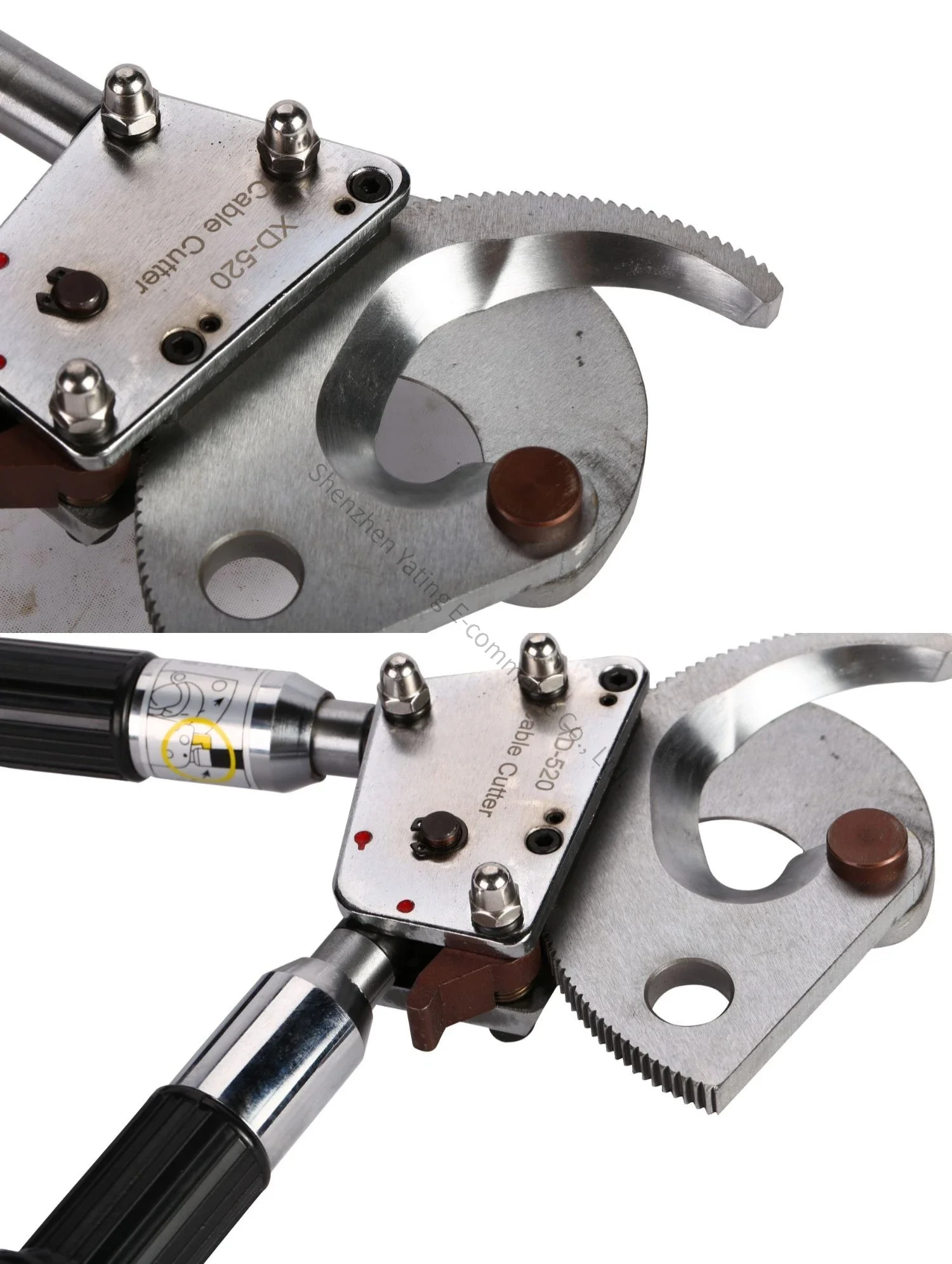 Broken Wire Copper and Aluminum Steel Core Aluminum Stranded Wire Reinforcement Steel Wire Rope Ratchet Cable Shears