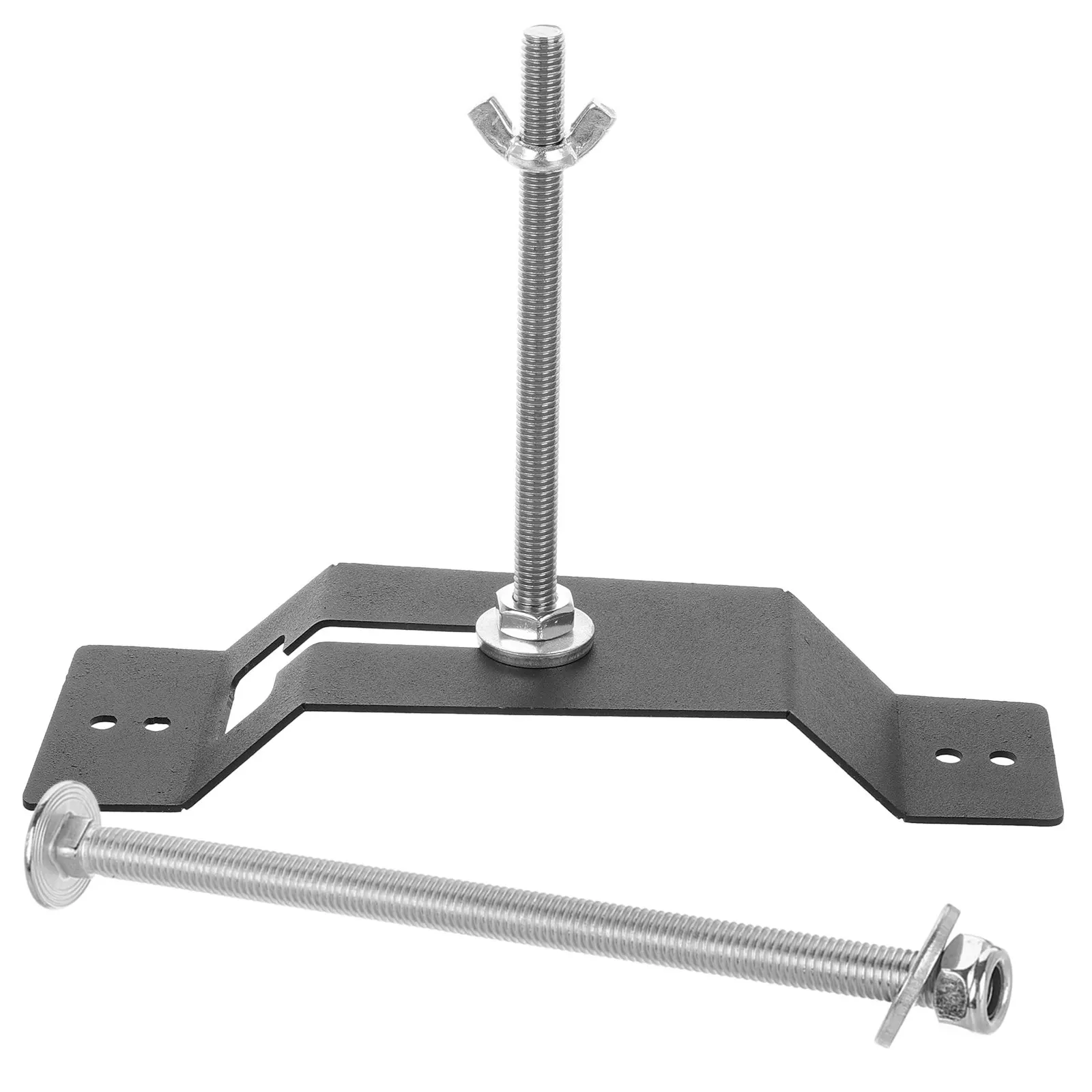 

Wall Mount Spare Tire Carrier Bracket for Enclosed Trailers Heavy Duty Metal Tire Holder Quick Access Universal Fit