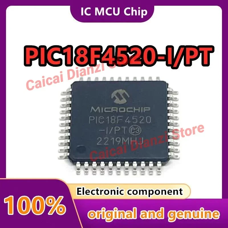 

PIC18F4520-I/PT PIC18F4520-I PIC18F4520 PIC18F PIC18 P TQFP-44 IC MCU Чип Электронные компоненты