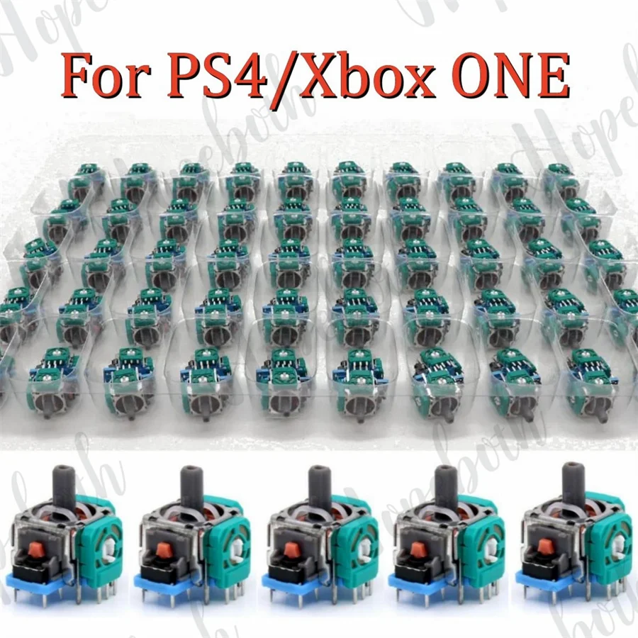 10/20/50 Pcs Replacement 3D Rocker Analog Joystick Sensor Module Potentiometer for Ps4 /pro Slim Xbox One S/x Controller Repair