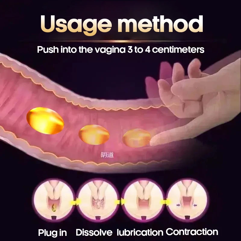 10Pcs Female Orgasm Capsule Orgasm Enhancer Vagina Shrinking Gel Increase Women Sex Libido Enhance Sex Time G-spot Exciting