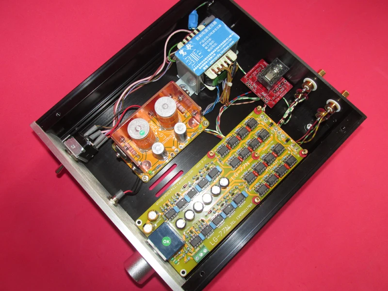 

NE5534 4W+4W front and rear ear amplifiers with ultra-low distortion, excellent performance, and low noise