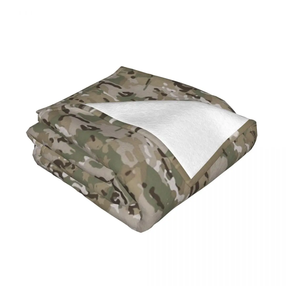 Multicam Blankets Velvet Decoration Camouflage Military Multifunction Soft Throw Blankets for Bedding Office Plush Thin Quilt