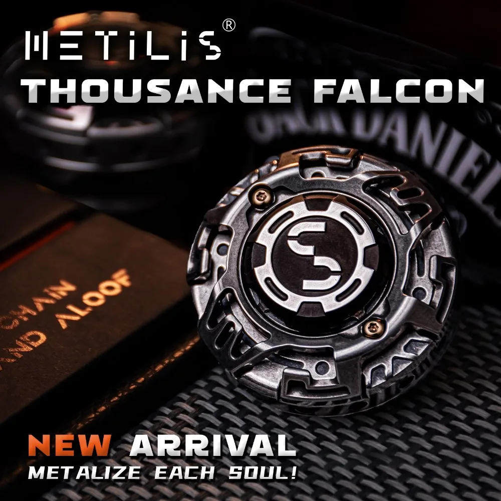 METILIS Thousance Falcon Fidget Spinner Oryginalne Projekty Gadżety Redukujące Lęk Spinner do Fidgetowania Akcesoria na Biurko