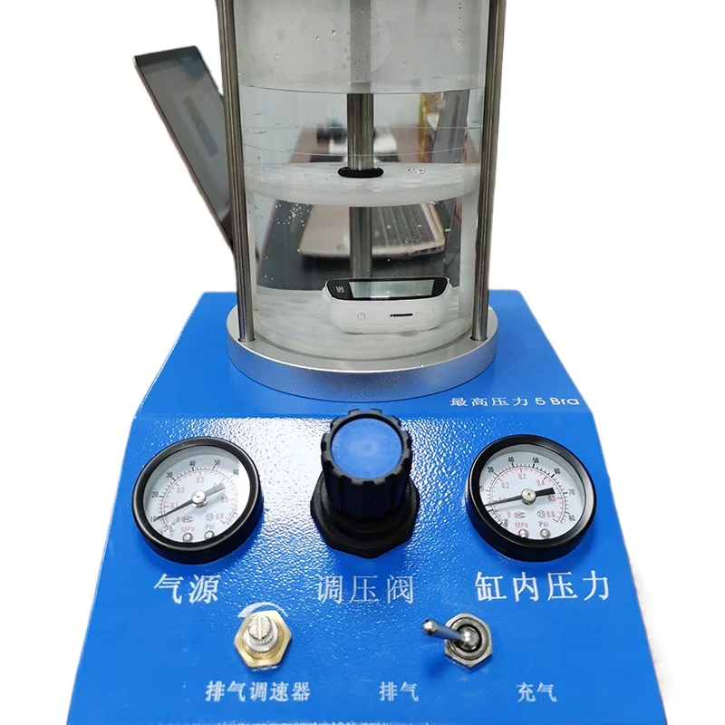 Electronic product airtightness tester, sealing tester, manual vacuum leak tester