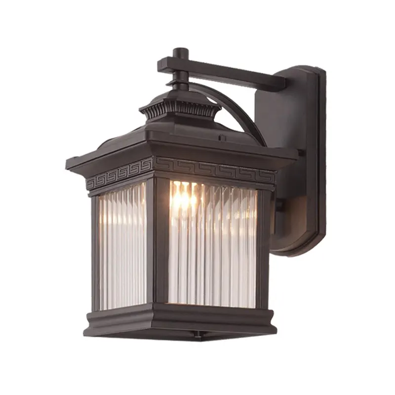 Outdoor Waterproof Courtyard Lamp, Outdoor Aisle Balcony Lamp, Wall Mounted Chinese Style Entrance Wall Lamp