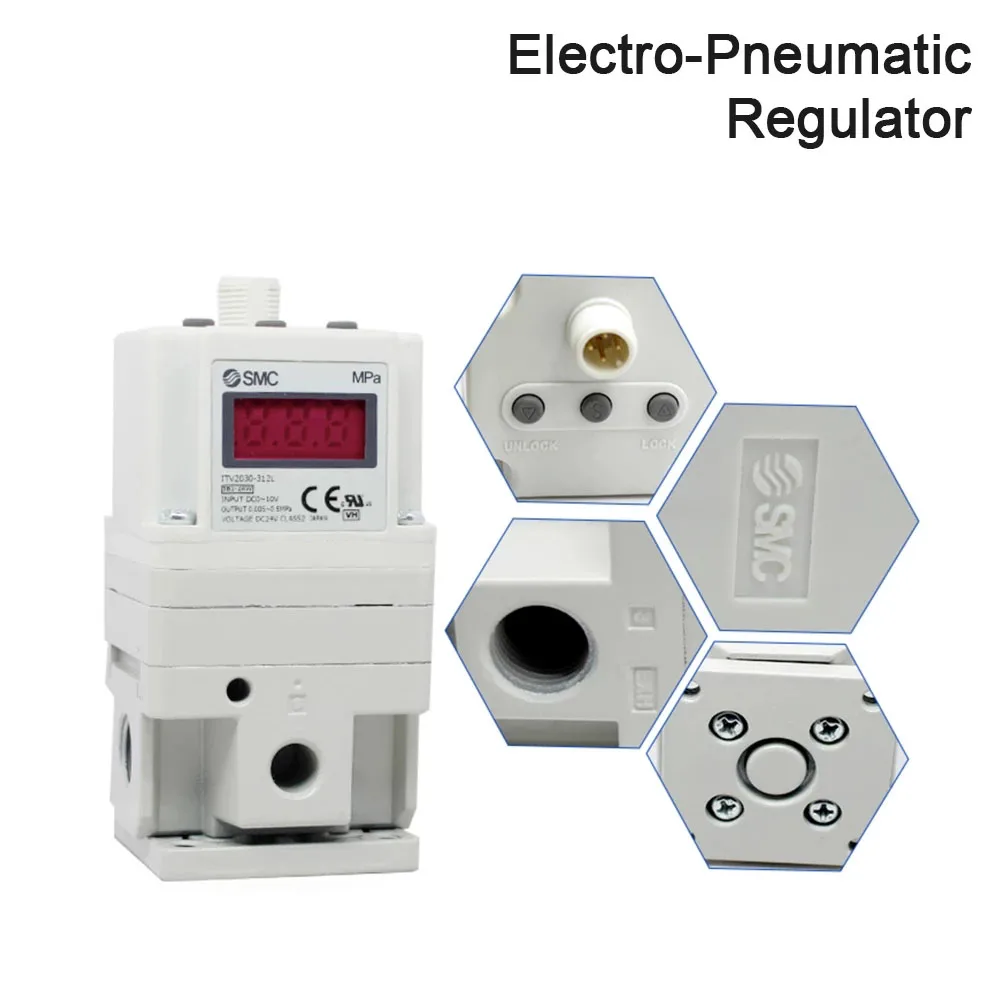 

Electro Pneumatic Regulator ITV1050-312N Pneumatic Equipment Fiber Laser Metal Cutting Machine