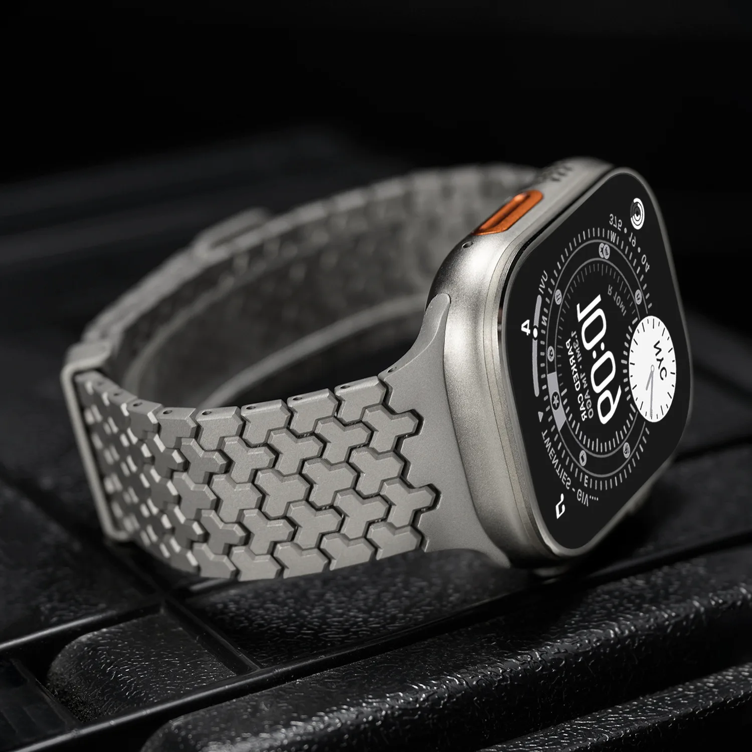 

For Apple Watch Ultra 3/2 49mm 44 46 38 40 41mm Stainless Steel Band For Iwatch Series 11 10 9 8 SE3 Men Bracelet Magnetic Strap