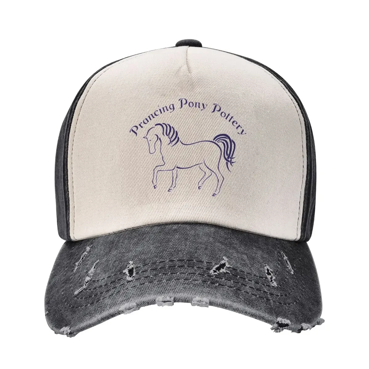 Prancing Pony Pottery Swag Baseball Cap Thermal Visor tea Hat Sun Hats For Women Men's