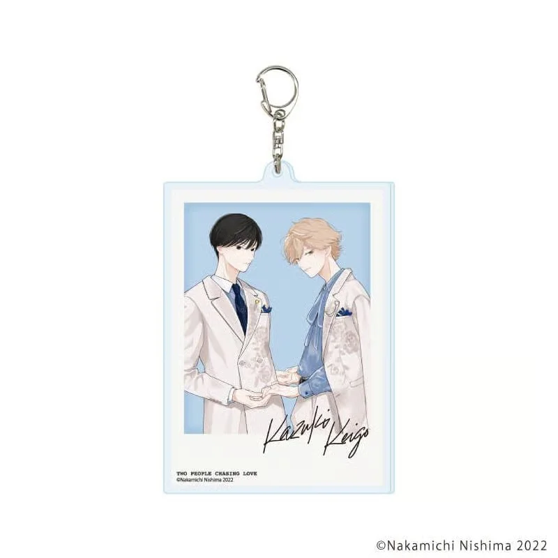 BL B's-LOVEY COMICS Ritsu Suzuki Kazuki Takasago circle Acrylic Pendant Keychains bag decorations Festivals Gifts