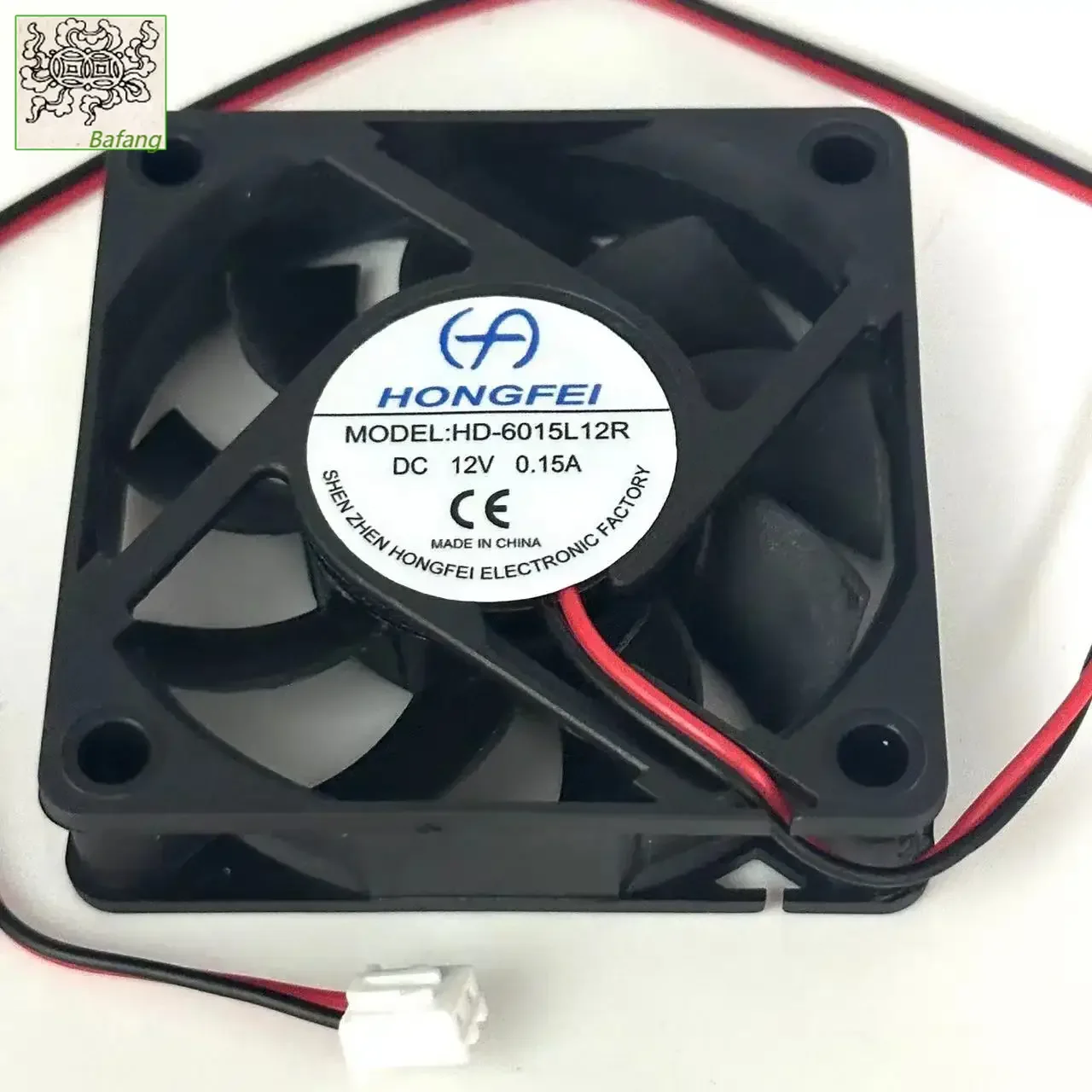 Ltsf ل HD-6015L12R تيار مستمر 12 فولت 0.15A 60x60x15 مللي متر 2-سلك مروحة تبريد الخادم