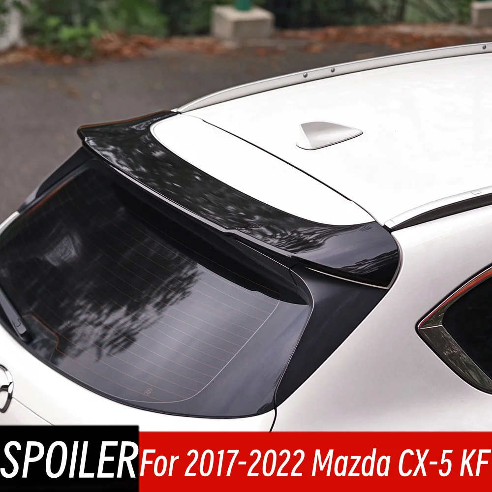For Mazda CX-5 KF Hatchback Rear Roof Spoiler 2017-2022 Rear Roof Trunk Lid Spoiler Wings Car Exterior Upgrade Accessories Part