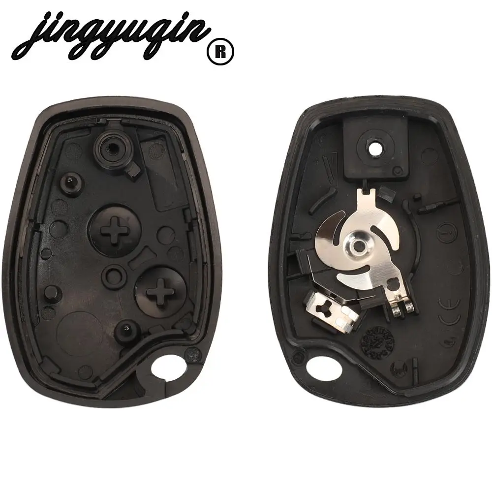 Jingyuqin 2/3 Buttons Remote Car Key Shell Cover Case Styling For Renault Dacia Modus Clio 3 Twingo Kangoo 2 Fob no blade