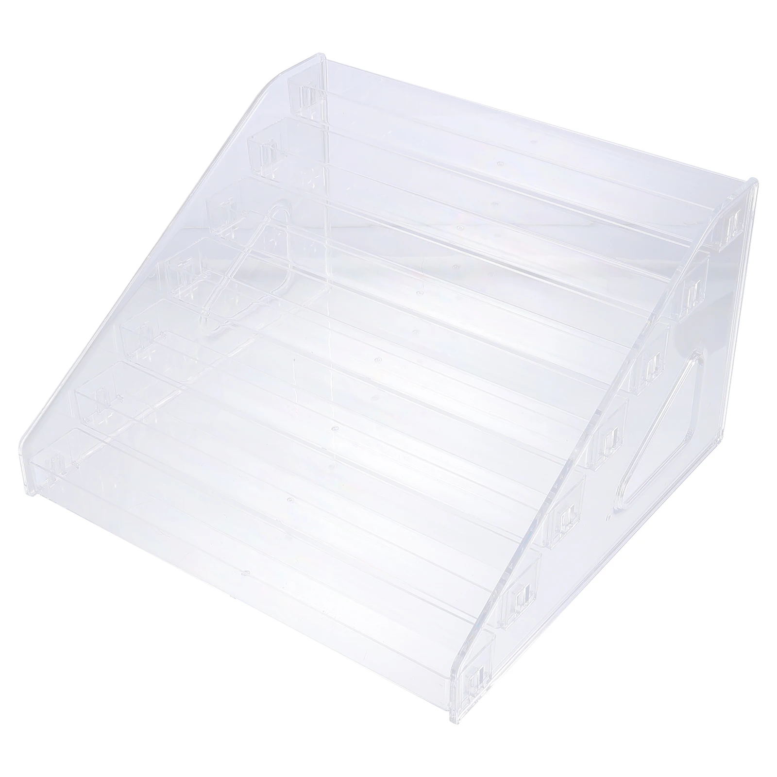 

Storage Rack Eye Shadow ganizer Simple Home Holder Desktop White Nail Polish Lipstick Multi Layer Practical Material