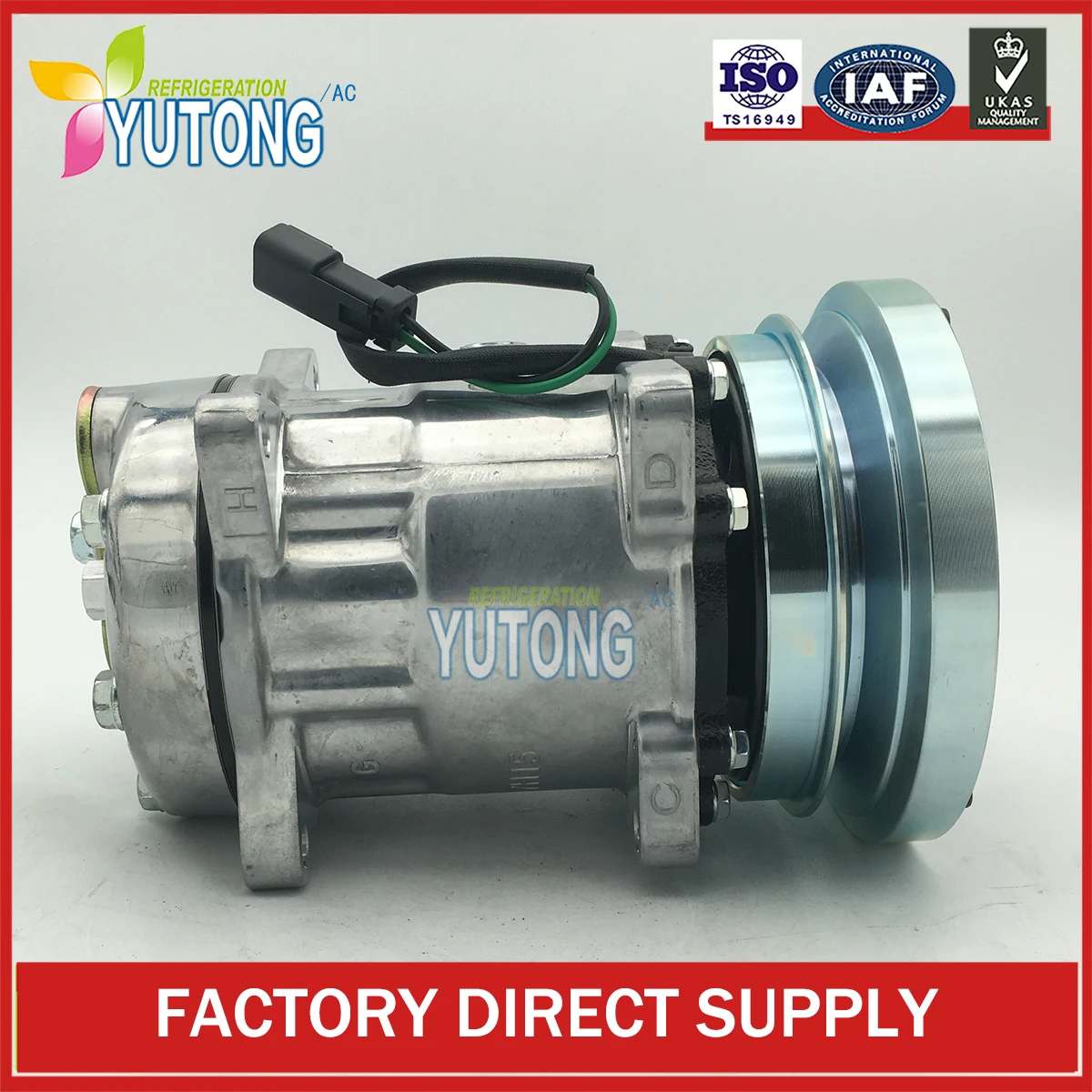 SD7H15 U4604 4479 8109 8066 4658 U4640 U4479 AC COMPRESSOR FOR Caterpillar CO4479C 4877 7984 7988 8066 8064 8107 8109 58768