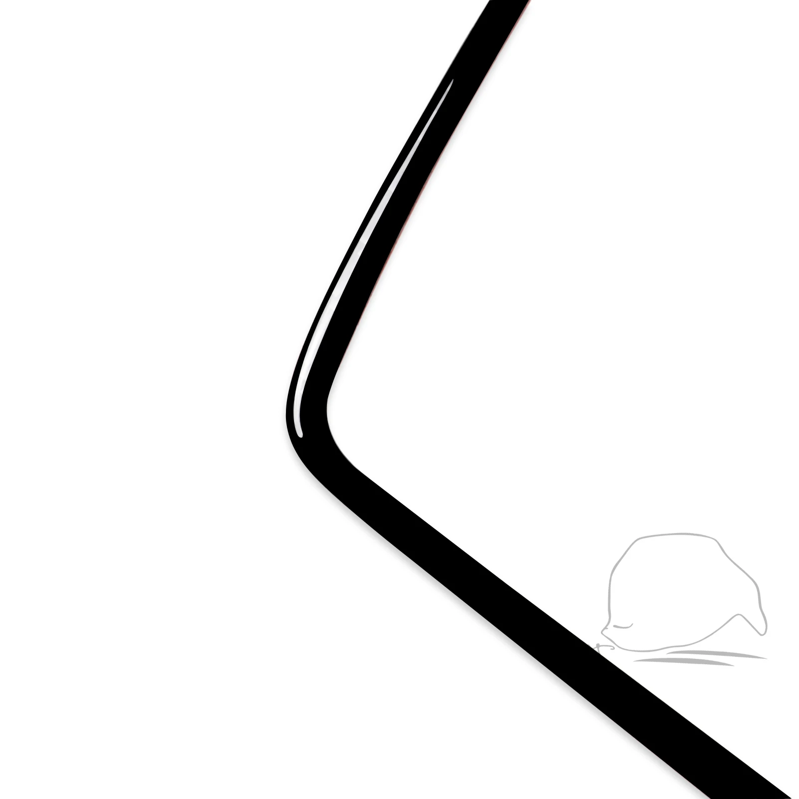 For Volkswagen Golf 7 2018-UP Car Accessories Piano Black Plastic Interior Gear Panel Frame Trim Sticker Decoration