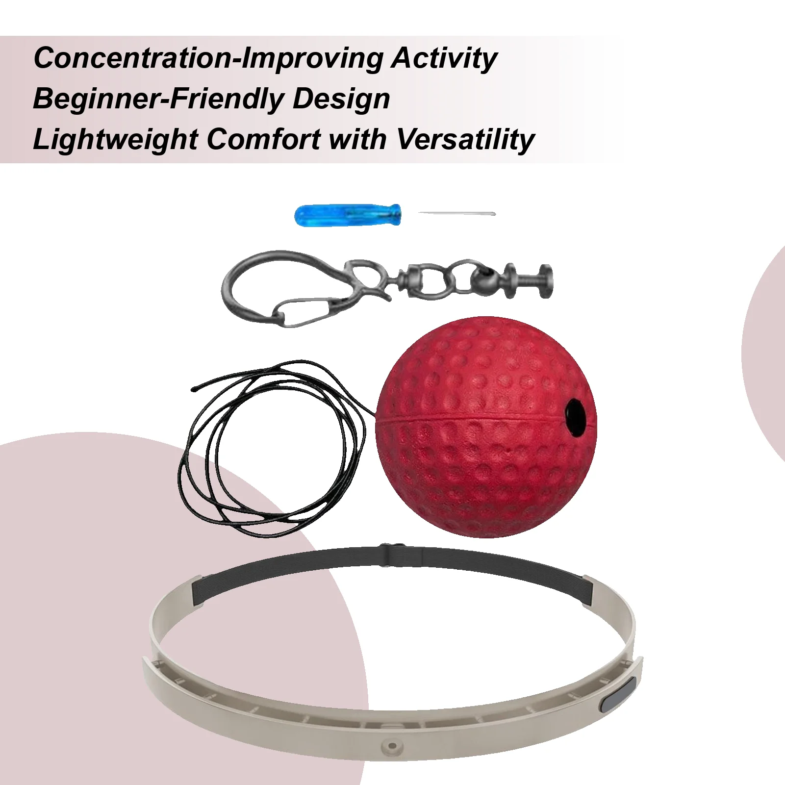 كرة تدريب الملاكمة، كرة تدريب الملاكمة، كرة تدريب الملاكمة مع عصابة رأس لغرفة المعيشة وغرفة النوم والصالة الرياضية للرجال #1