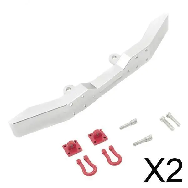 RC Truck CNC-Frontstoßstange und Bull Bar-Set im Maßstab 1:16 für Rock Car-Modellzubehör, Ersatzteile