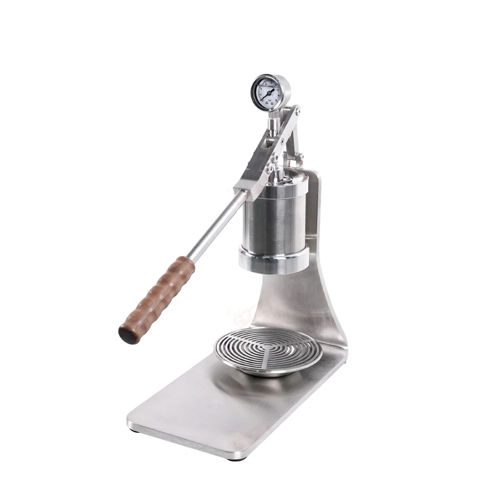 Wholesale Restaurant Italian Espresso Maker, 3‑In‑1 Lever Operation With Pull Flower Steam Function Coffee Brewing Tool