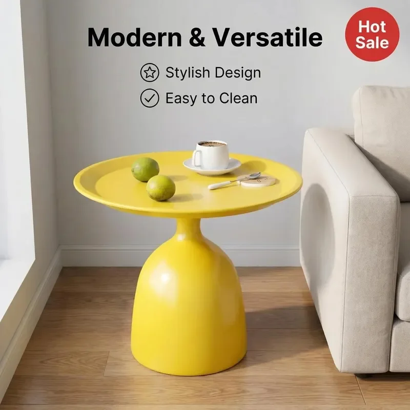 for Cream Wind Sofa Side Table Modern Simple Small Coffee Table Internet Celebrity Mini Small Round Table Bedside Small Side